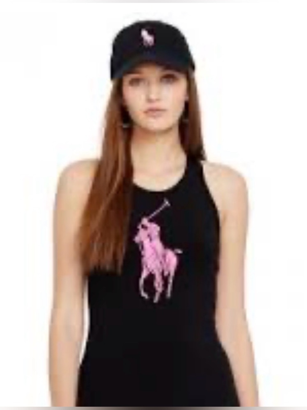Ralph Lauren ICONIC Vintage PINK PONY Tank Top